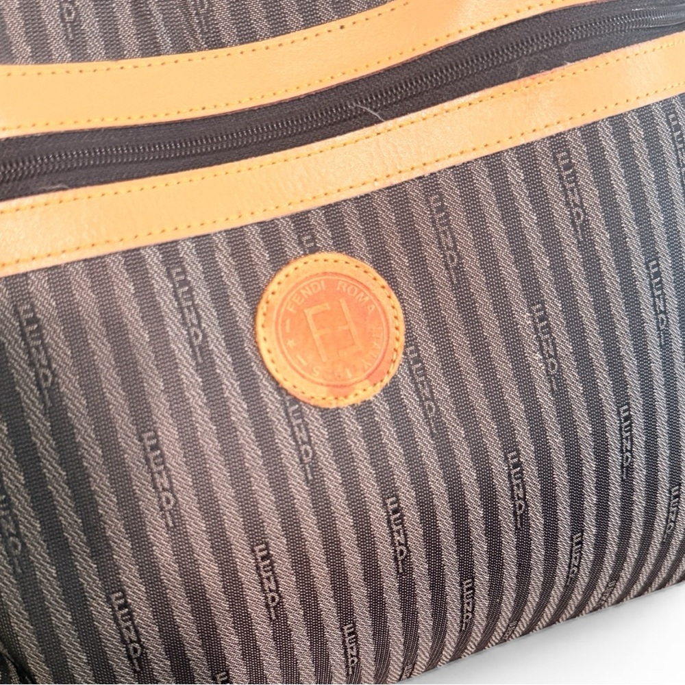 Vintage Fendi Pequin Stripe Tote Bag - Picture 4 of 15